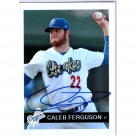 Caleb Ferguson autograph